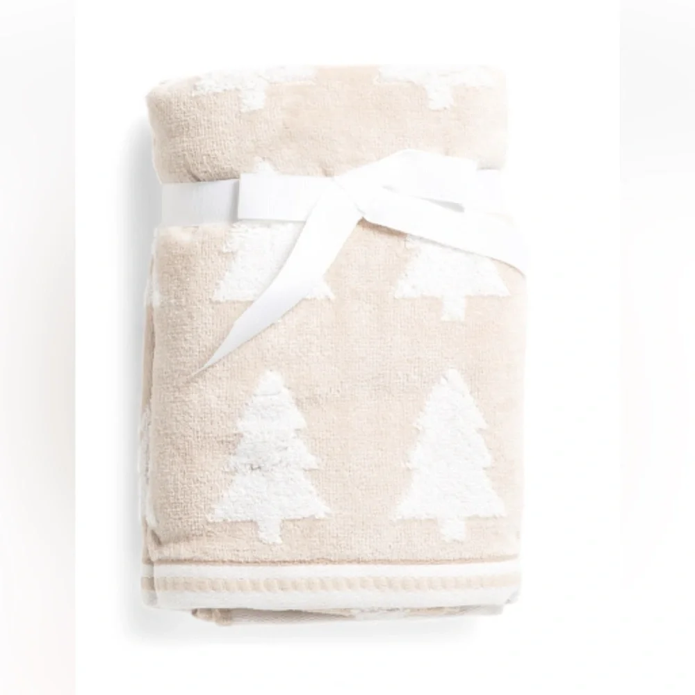 Caro Home Tree Stripes Hand Towels 2pk